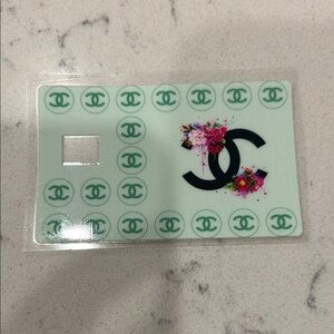 Credit or debit card design wrap